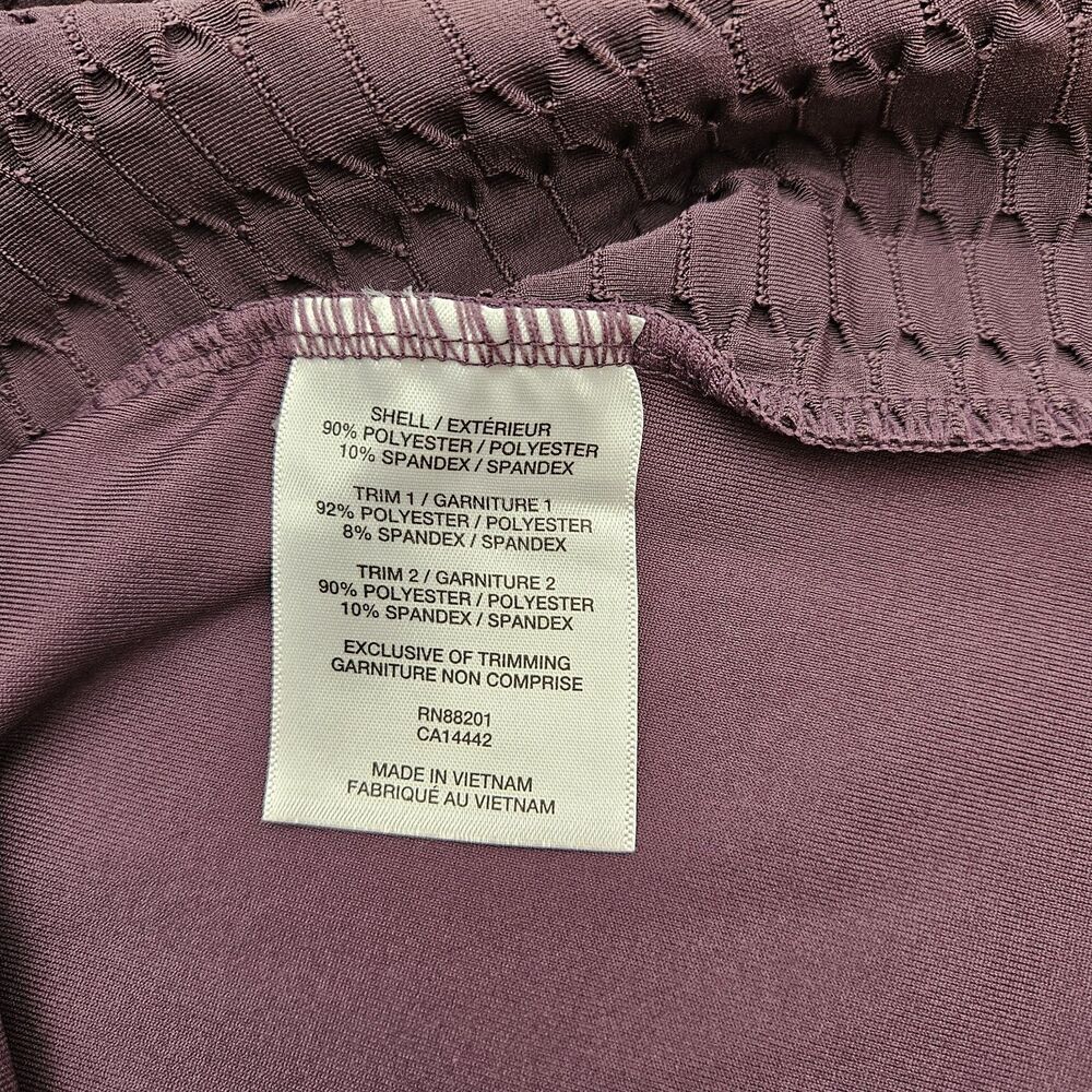 Mondetta Women's Purple Performance Luxury Stretch Built-in Bra Dress Size S - Picture 6 of 7